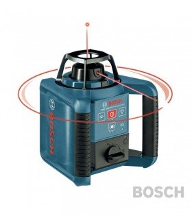 NIVEL LASER BOSCH ROTAT. GRL 250 c/recep./trip.