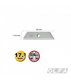 CUCHILLA OLFA BLISTER x 5 P/MOD.SK-4