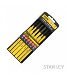 PUNZON RECTO STANLEY JUEGO x 6 PZS.