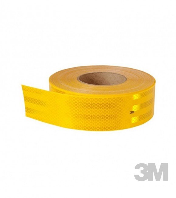 CINTA REFLECTIVA 3M AMARILLA 50mm ROLLOx45.7m