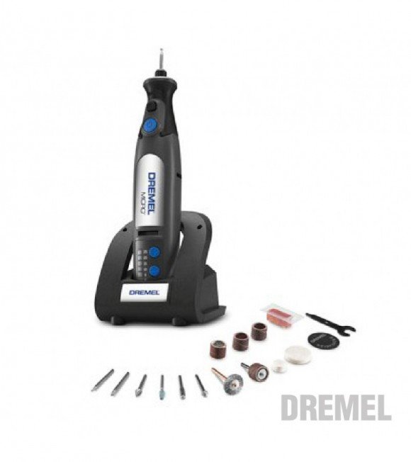 TORNO DREMEL BAT. MICRO 8V.28000rpm LED C/18Pzs