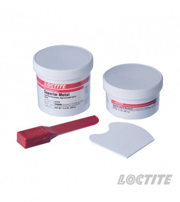 LOCTITE SUPERIOR METAL PASTA EPOXY x454grs.