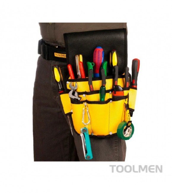 PORTAHERRAM.TOOLMEN ELECTRICISTA SUPER C/TAPA