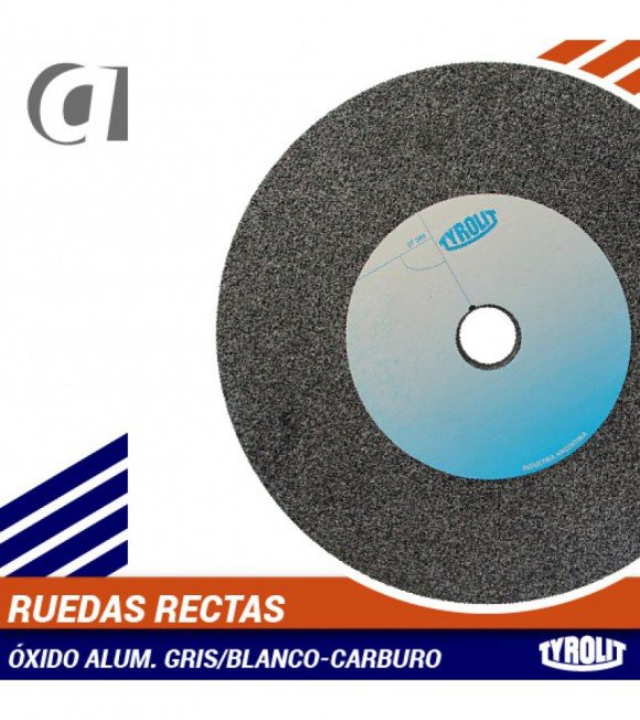 RUEDA TYROLIT O/A 125x19  #  80