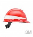 CASCO 3M ROJO C/REFLECT.c/arnes 4p cremallera