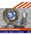 CEPILLO CIRCULAR FPL RIZADO  50mm Vas.1/4 INOX