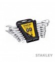 LLAVE COMB.STANLEY JUEGO x 8 pzs.